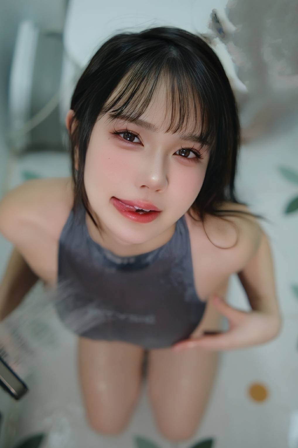 Tina很妖孽呀 体操服沐浴透视(23)