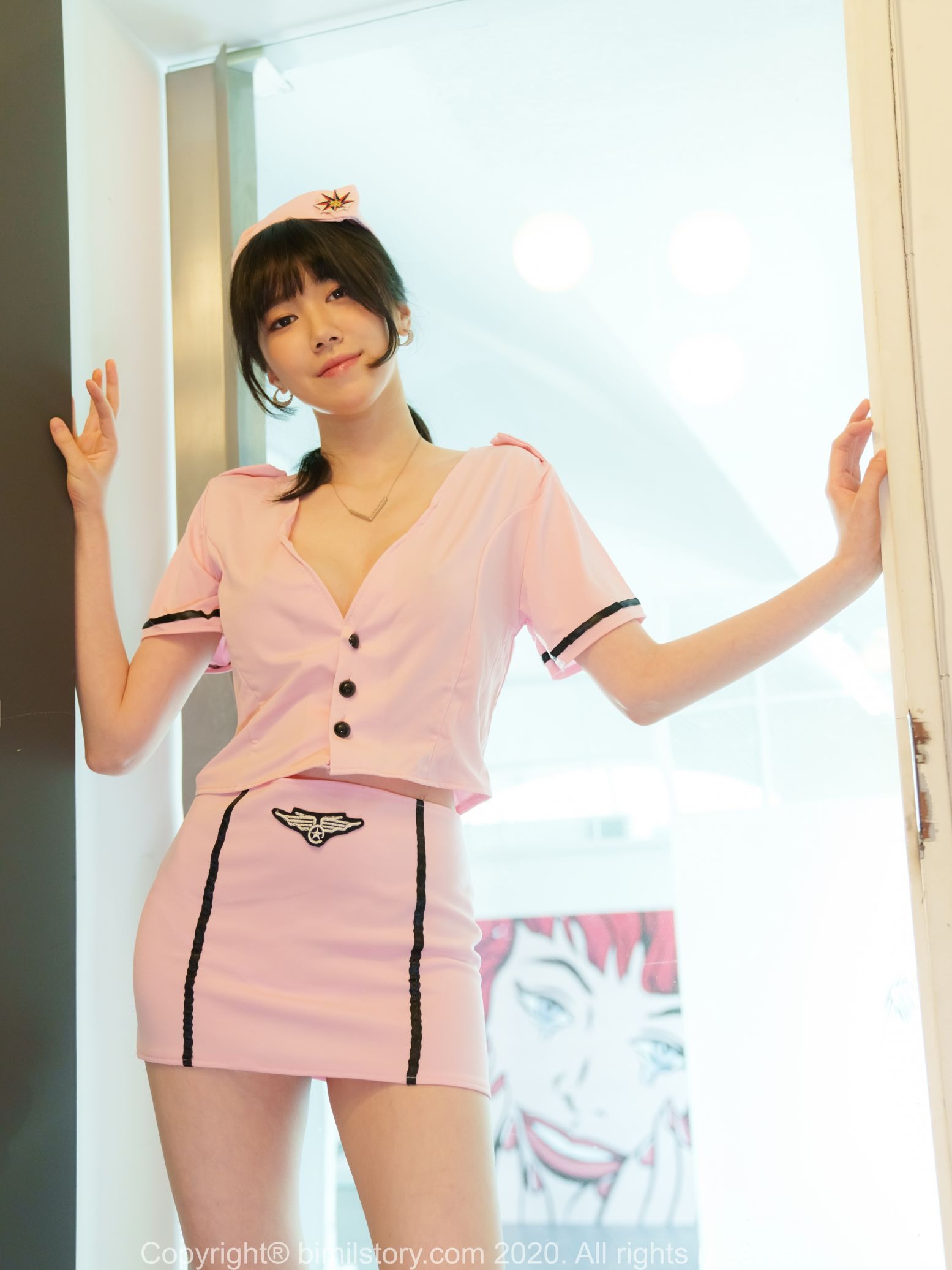 [Bimilstory] Nara (나라) Vol.21 Fantasy Uniform girl's Hot break time(78)