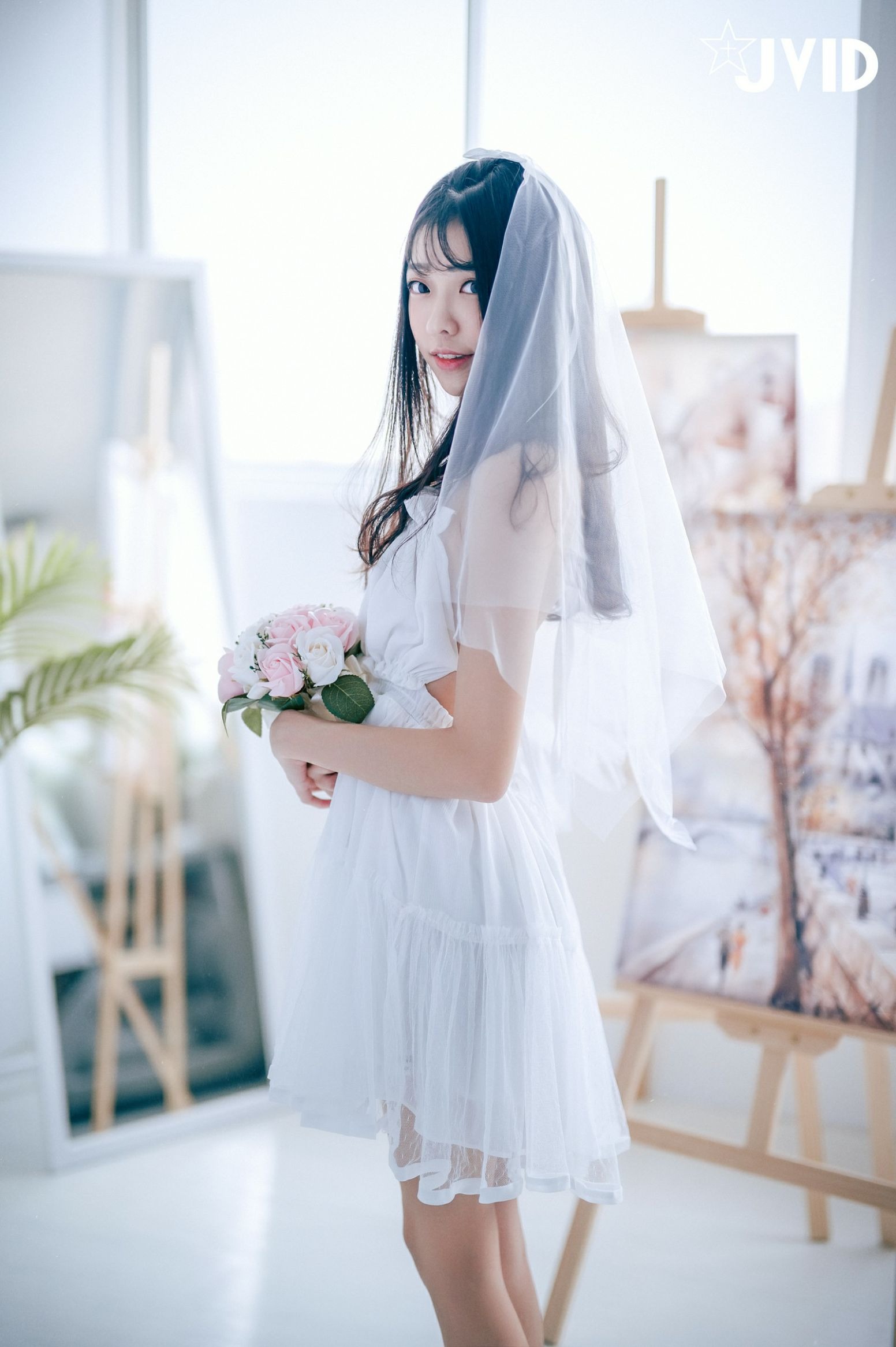 JVID - 妍妍 純白の花嫁(34)