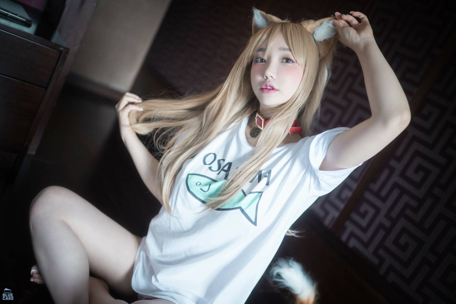 [BLUECAKE] YeEun (손예은) – Puss Puss RED.Ver + COSPLAY(128)