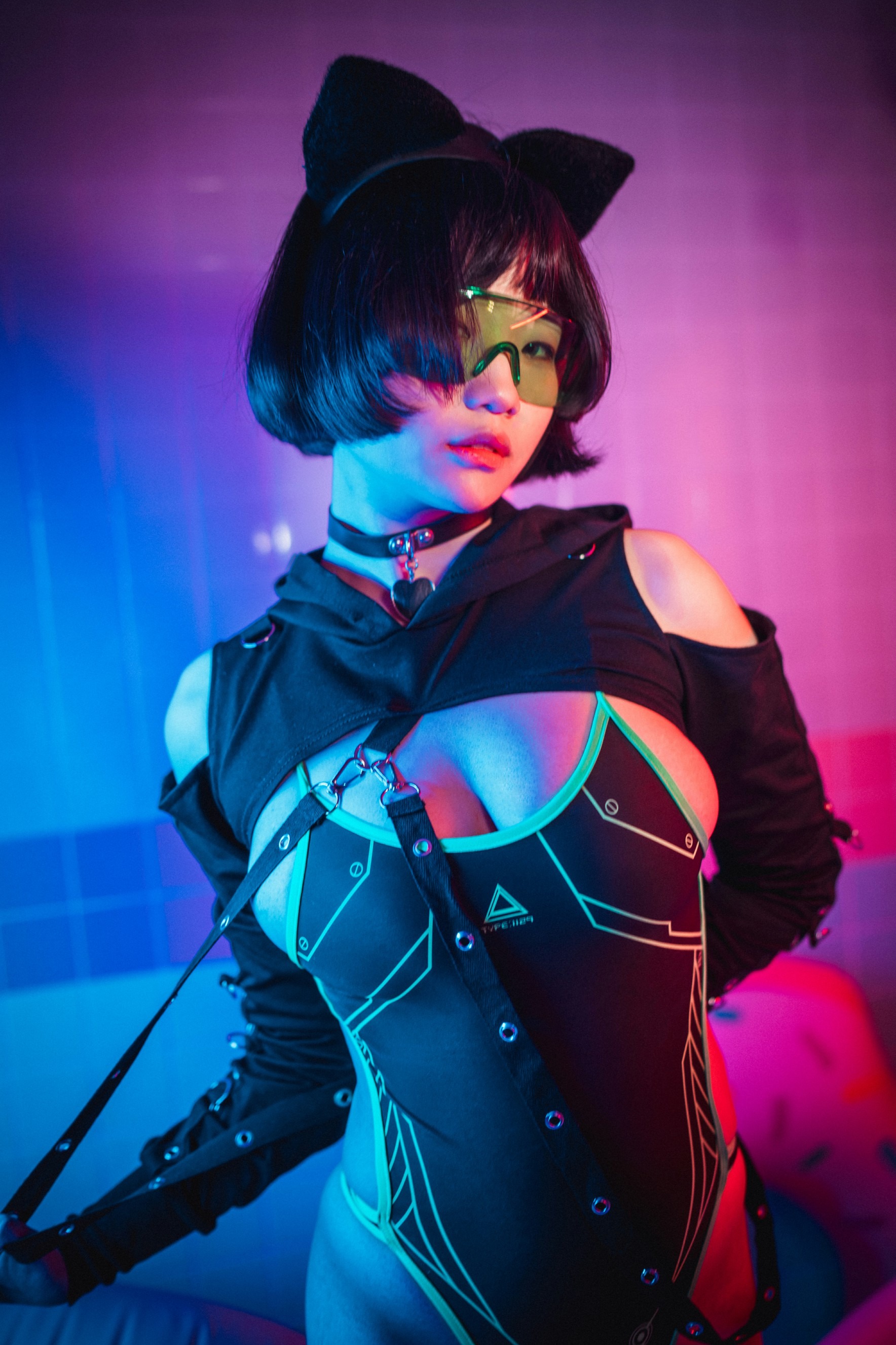 DJAWA Photo - Cyberpunk Girl - Mimmi (밈미)(26)