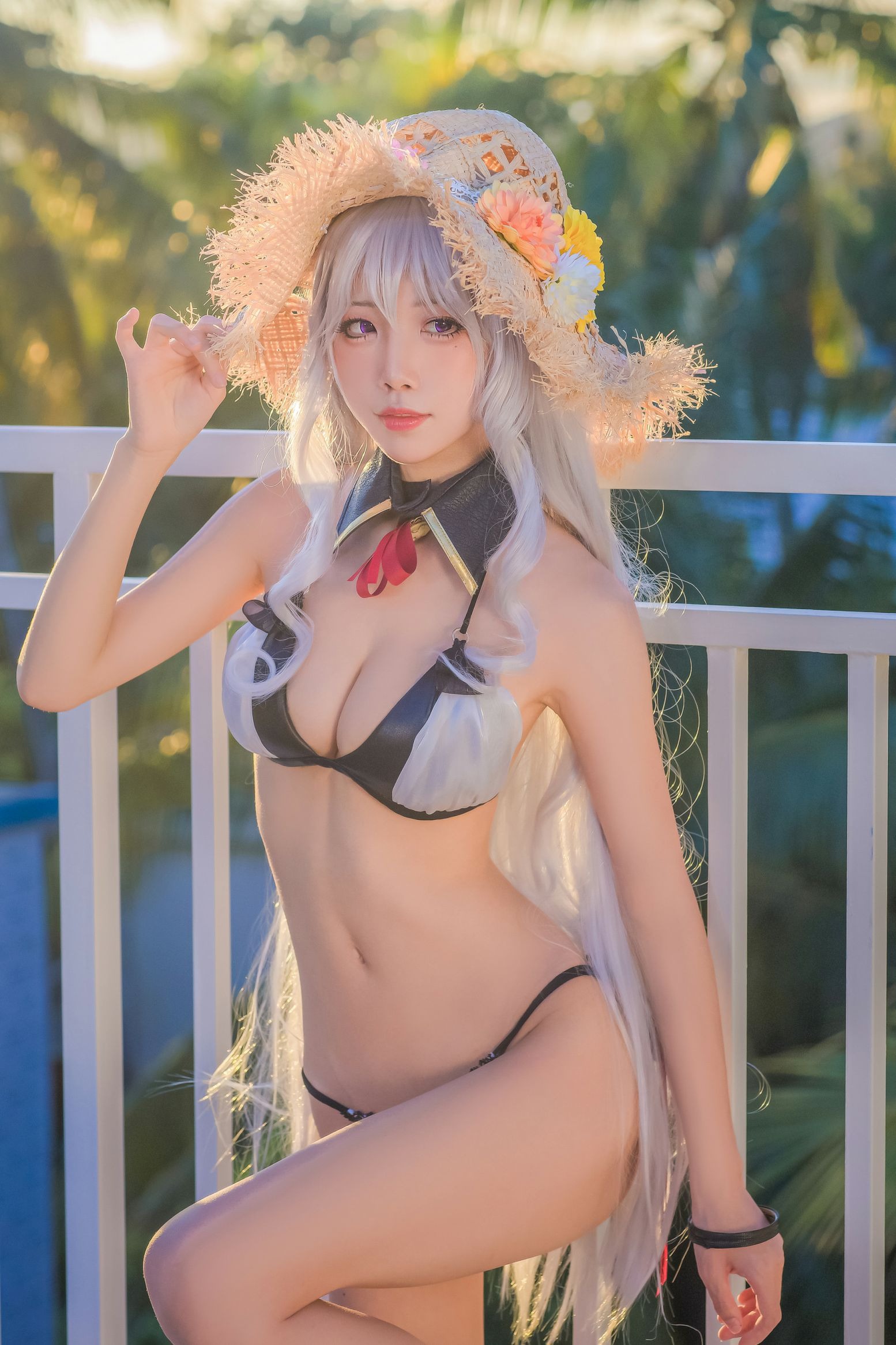 Aqua 水淼 - Algérie Swimsuit (Azur Lane)(14)