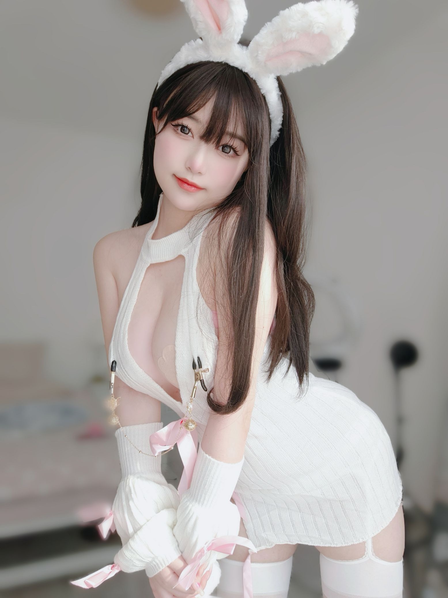 女主K 白丝兔女郎(49)