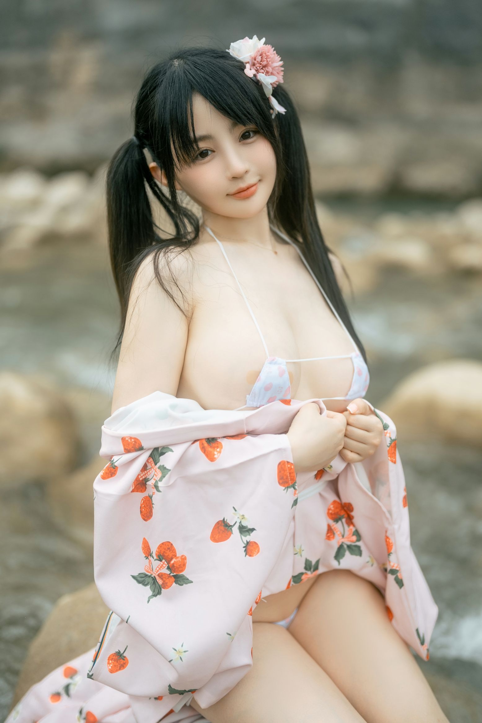 桜井宁宁 - 和服浴衣(18)