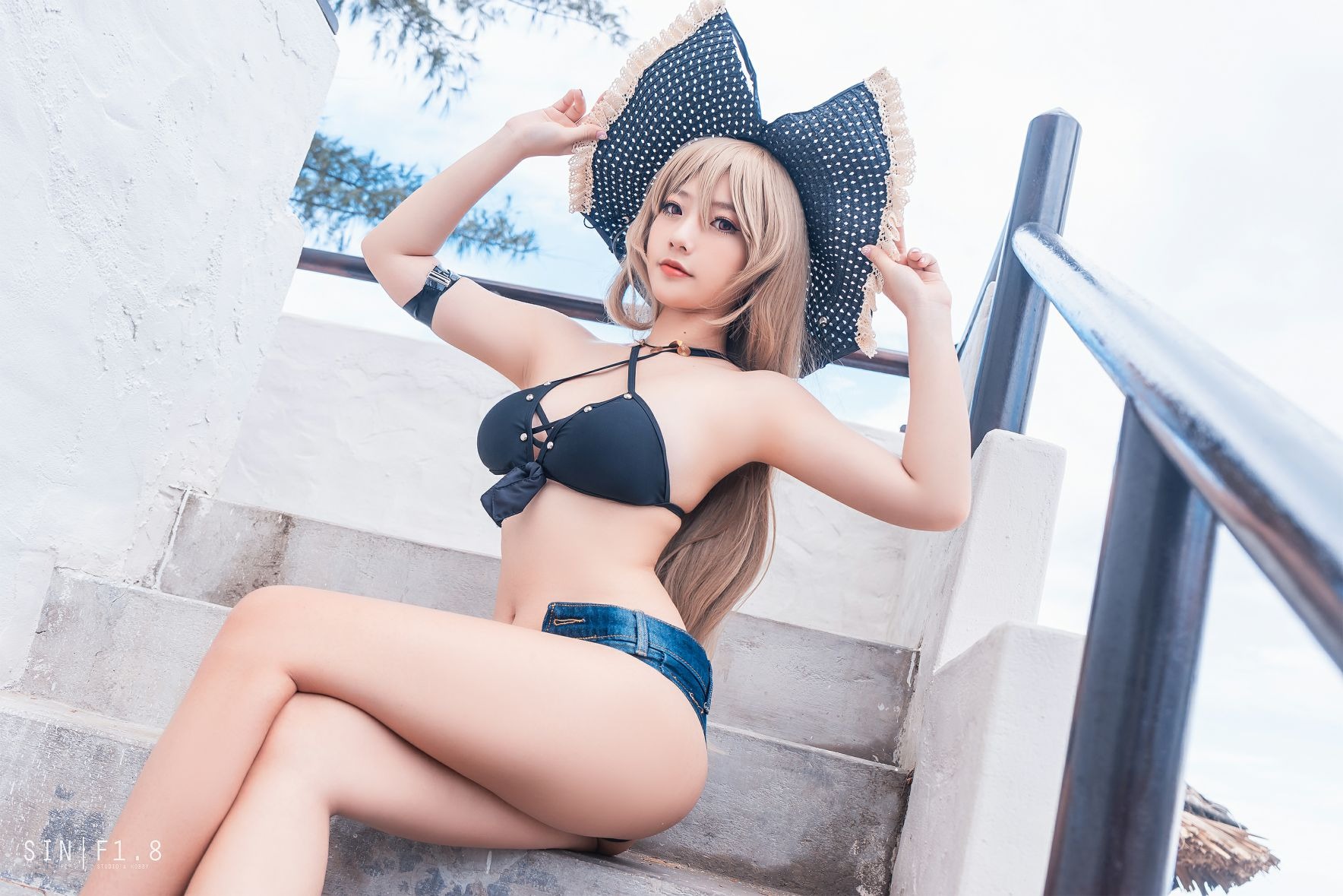 Messie Huang -  Jean Bart swimsuit(7)