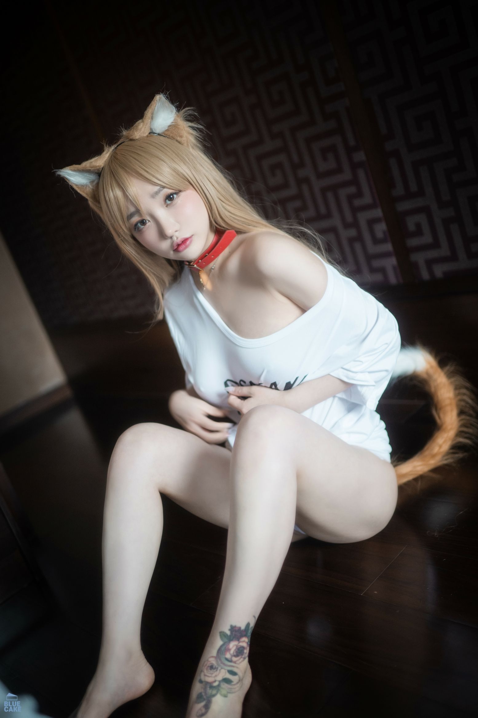 [BLUECAKE] YeEun (손예은) – Puss Puss RED.Ver + COSPLAY(86)