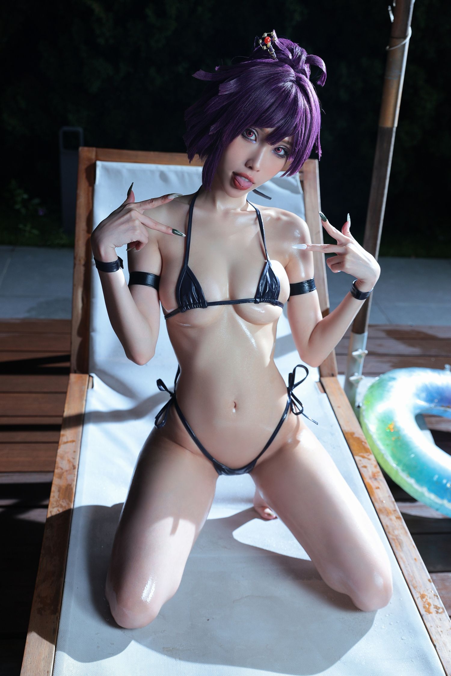 Elizamiaomiao - Yuzuriha - Ori bikini(3)