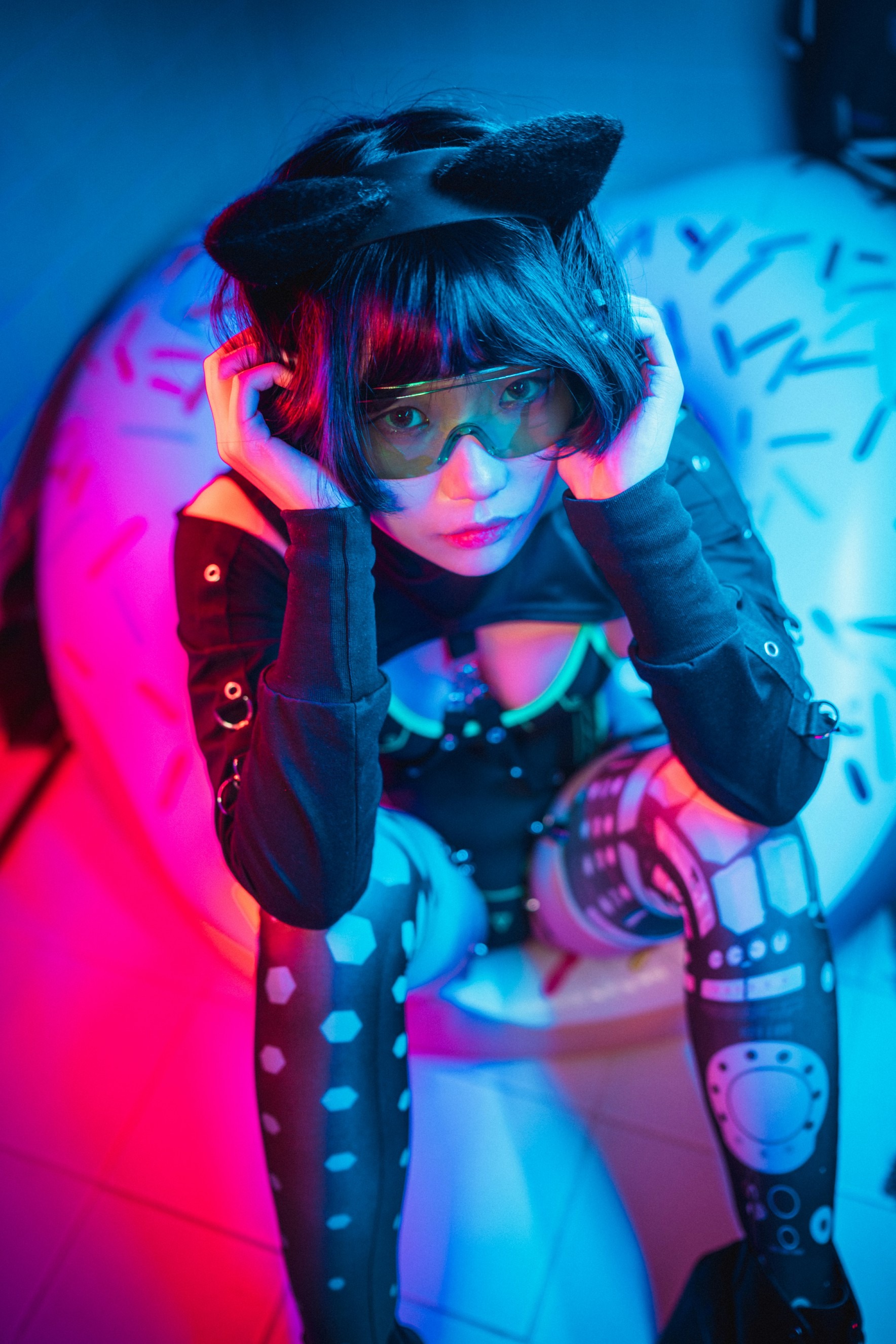 DJAWA Photo - Cyberpunk Girl - Mimmi (밈미)(16)