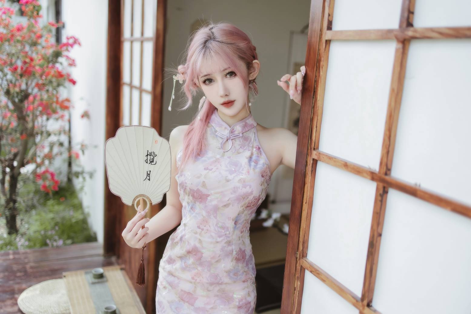 仙女月 – 粉色旗袍(20)